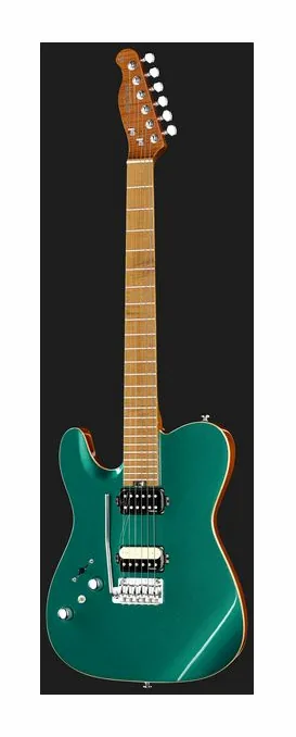 Harley Benton Fusion-T II HH LH MN OTC, paletta con meccaniche e logo