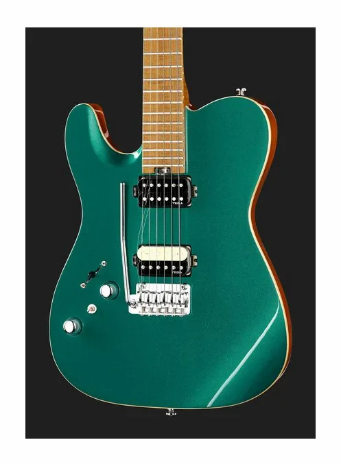 Harley Benton Fusion-T II HH LH MN OTC, capotasto e prime posizioni della tastiera