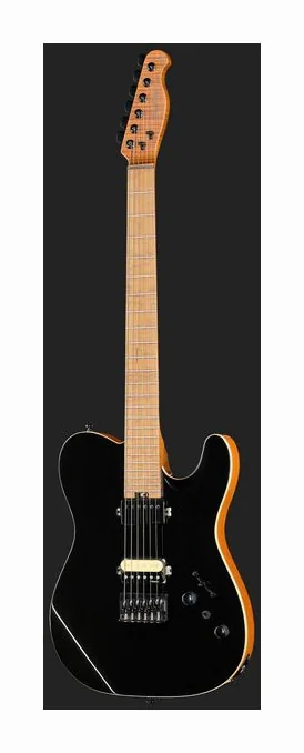Harley Benton Fusion-T II HH MN HT BM, vista posteriore del corpo