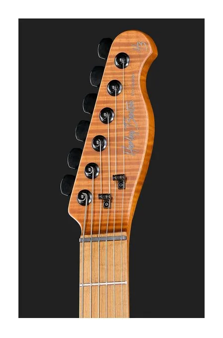 Harley Benton Fusion-T II HH MN HT BM, capotasto e prime posizioni della tastiera
