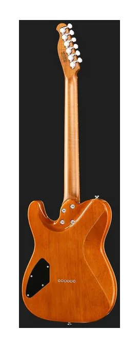 Harley Benton Fusion-T II HH MN HT QBKB, profilo laterale del corpo