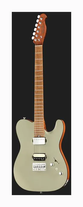 Harley Benton Fusion-T II HH MN HT SGR, pickup e manopole dei controlli