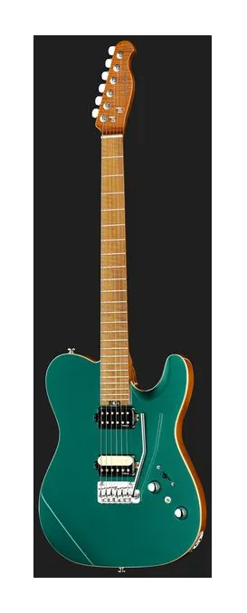 Harley Benton Fusion-T II HH MN OTC, manico e tastiera visti di lato