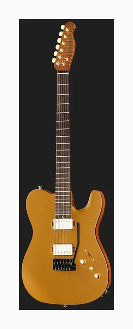 Harley Benton Fusion-T II HH RW SGD, vista posteriore del corpo