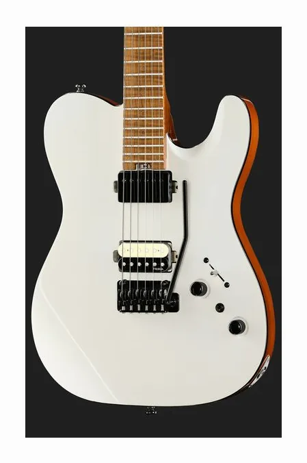 Harley Benton Fusion-T II HH MN WM, vista posteriore del corpo