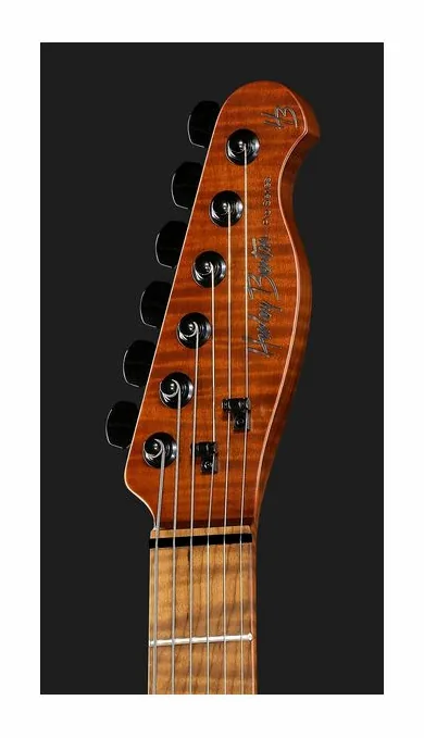 Harley Benton Fusion-T II HH MN WM, curve del body viste dall'alto