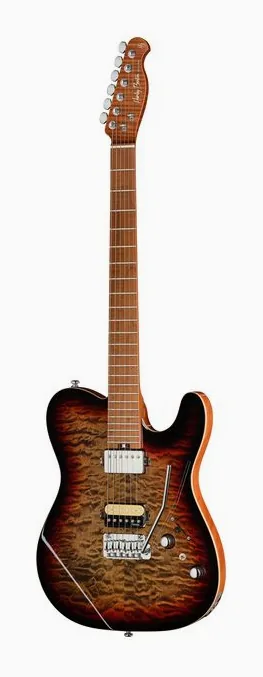 Harley Benton Fusion-T II HH MN QDG visto di fronte