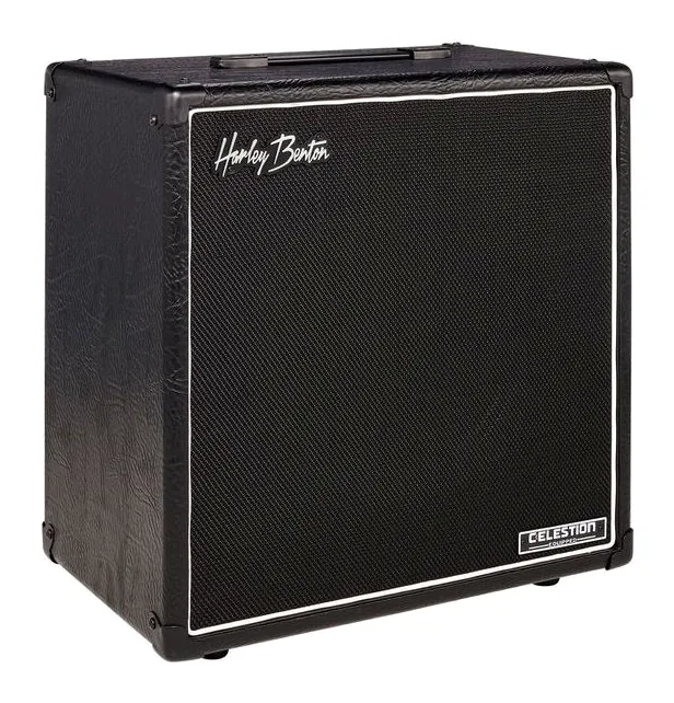 Harley Benton G112 Celestion V30, pannello dei controlli in primo piano