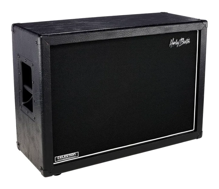 Harley Benton G212 Celestion V30, vista dall'alto della testata