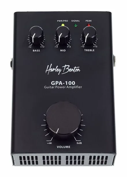 Harley Benton GPA-100, vista dall'alto della testata
