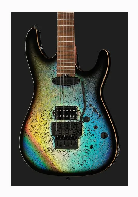 Harley Benton Guitar MAX Fusion Signature HO, pickup e manopole dei controlli