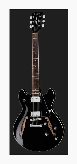 Harley Benton HB-35 BK Vintage Series w/Bag, profilo laterale del corpo