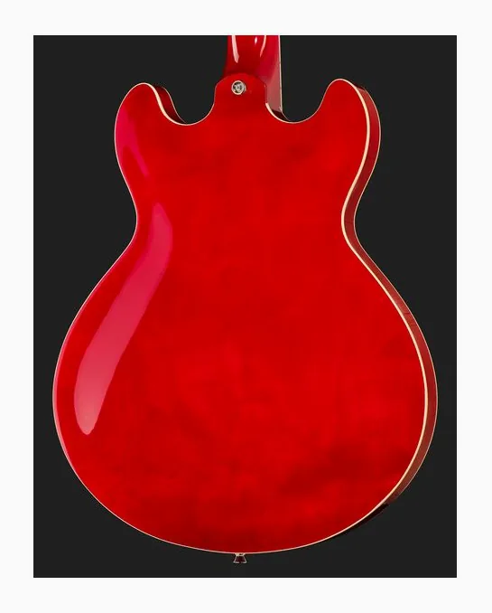 Harley Benton HB-35 CH Vintage Series, curve del body viste dall'alto