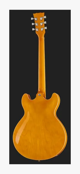 Harley Benton HB-35Plus Lemon, capotasto e prime posizioni della tastiera