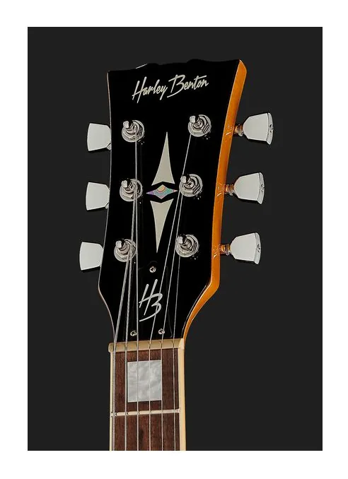 Harley Benton HB-35Plus Lemon, capotasto e prime posizioni della tastiera