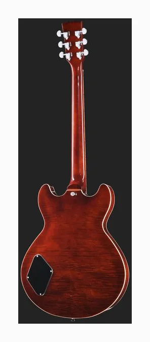 Harley Benton HB-35Plus Rotary VS, corpo e verniciatura in primo piano