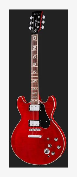 Harley Benton HB-35Plus Rotary TCH, selettore pickup e jack di uscita