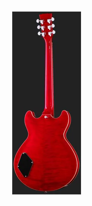 Harley Benton HB-35Plus Rotary TCH, vista posteriore del corpo