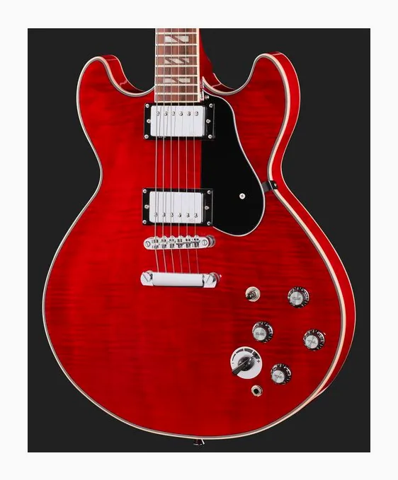 Harley Benton HB-35Plus Rotary TCH, selettore pickup e jack di uscita