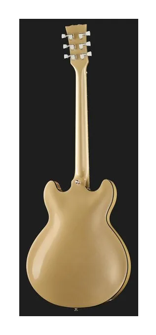 Harley Benton HB-35Plus Shoreline Gold, selettore pickup e jack di uscita