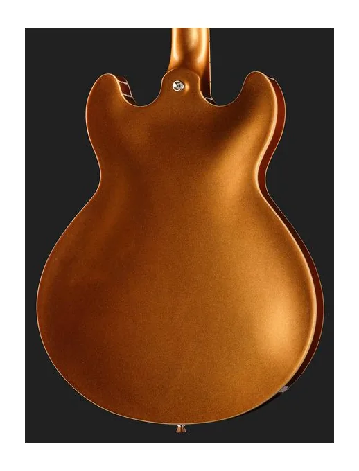 Harley Benton HB-35TL Tesla Golden Mist, paletta con meccaniche e logo