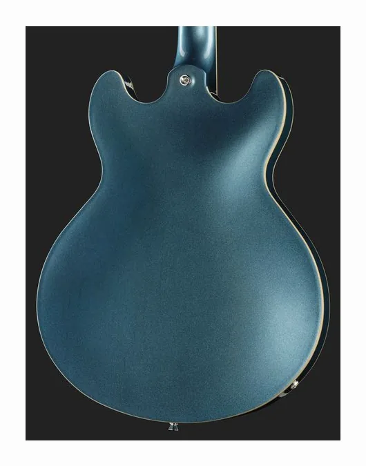 Harley Benton HB-35TL Tesla LH Pelham Blue, pickup e manopole dei controlli