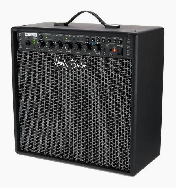 Harley Benton HB-40MFX visto di fronte