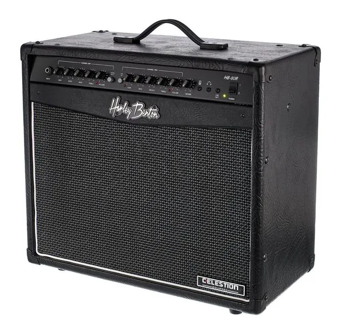 Harley Benton HB-80R Celestion, manopole e selettore dei canali