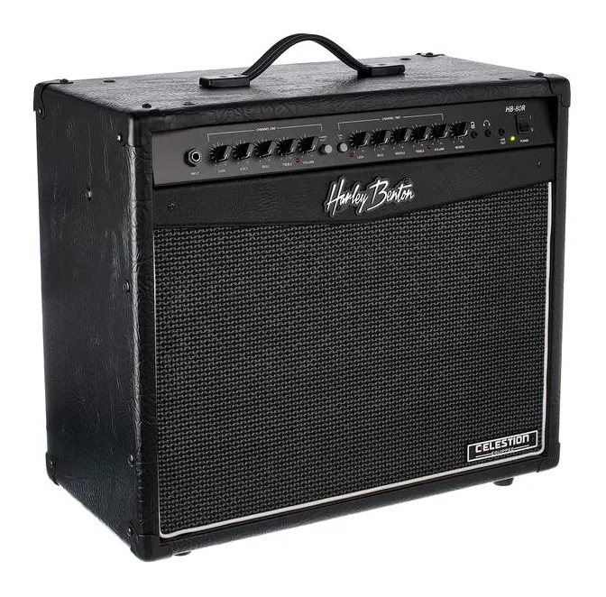Harley Benton HB-80R Celestion, manopole e selettore dei canali