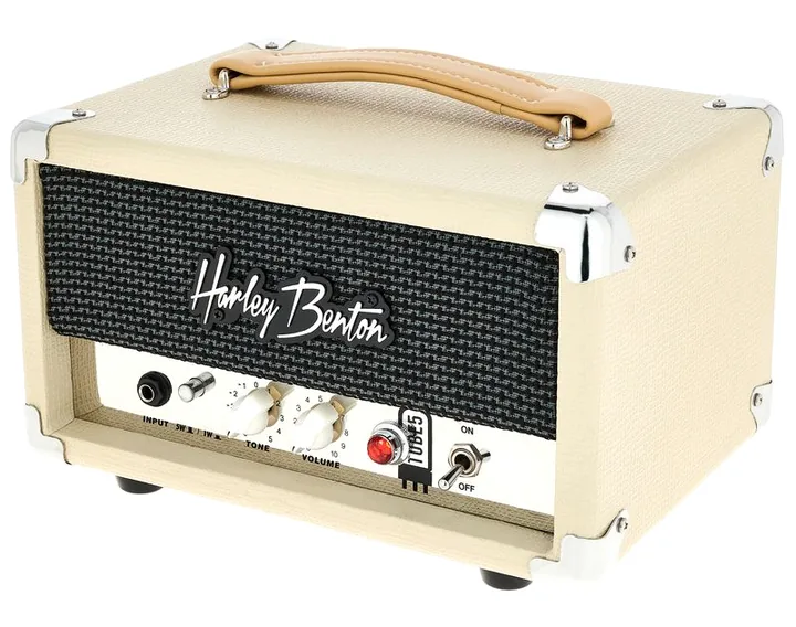 Harley Benton TUBE5 Head, vista dall'alto della testata