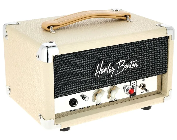 Harley Benton TUBE5 Head, vista dall'alto della testata