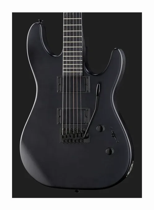 Harley Benton HWY-25BKS Progressive Series, corpo e verniciatura in primo piano