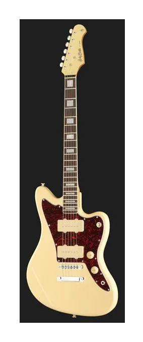 Harley Benton JA-60 OW, manico e tastiera visti di lato