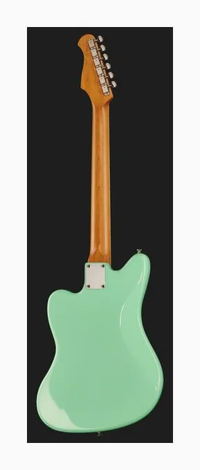 Harley Benton JA-60CC Seafoam Green, selettore pickup e jack di uscita