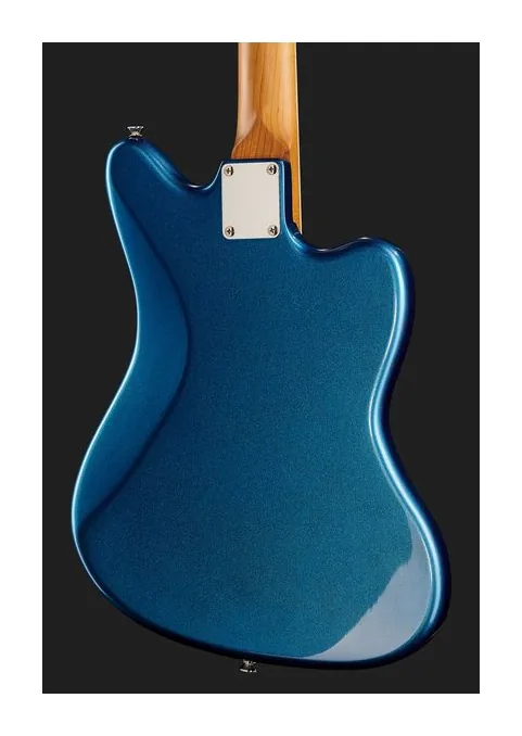 Harley Benton JA-60CC LH Lake Placid Blue, vista posteriore del corpo