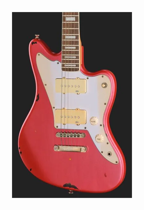 Harley Benton JA-60LA CA over SB, paletta con meccaniche e logo