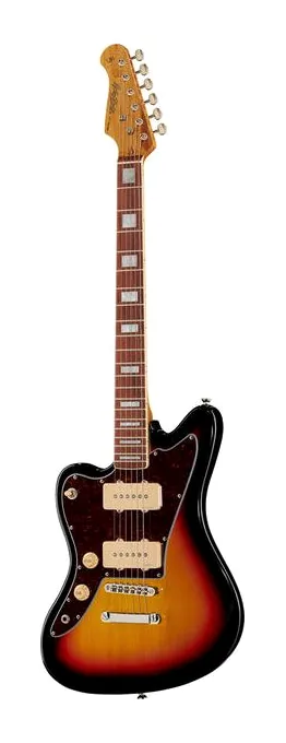 Harley Benton JA-60LH SB Vintage Series visto di fronte