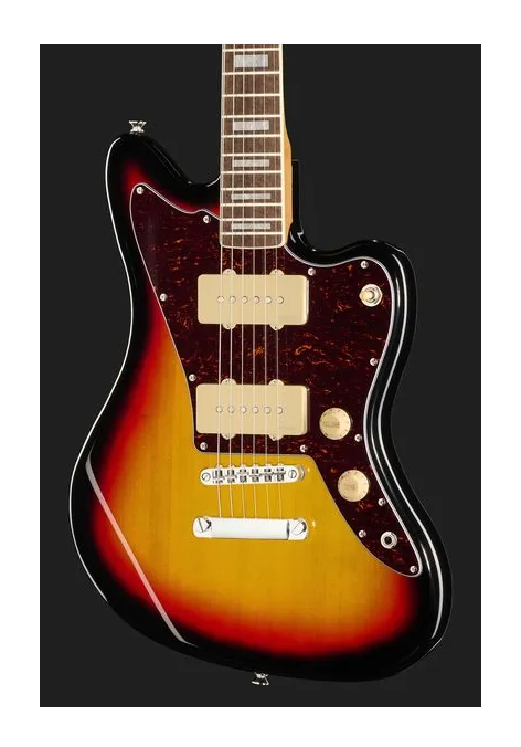 Harley Benton JA-60SB Vintage Series, paletta con meccaniche e logo