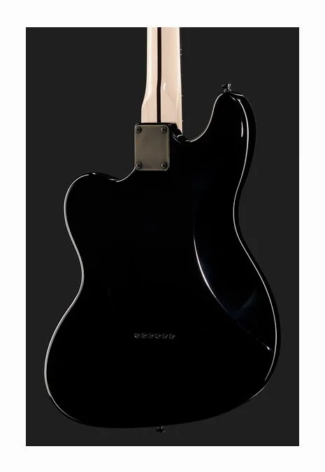Harley Benton JA-Baritone P90 BK, manico e tastiera visti di lato