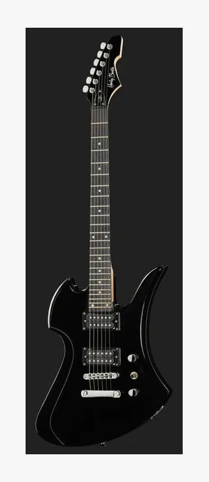Harley Benton MB-20BK Rock Series, profilo laterale del corpo