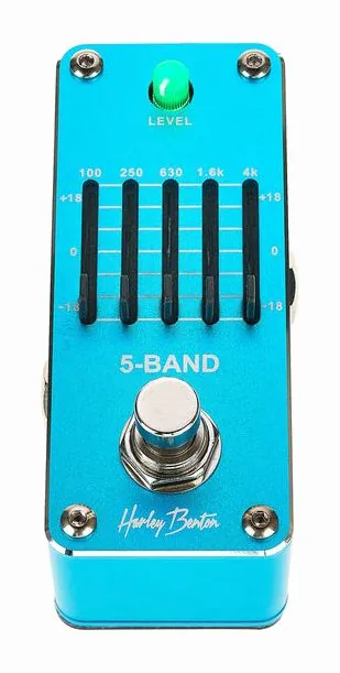 Harley Benton MiniStomp 5-Band, grafica del pannello superiore