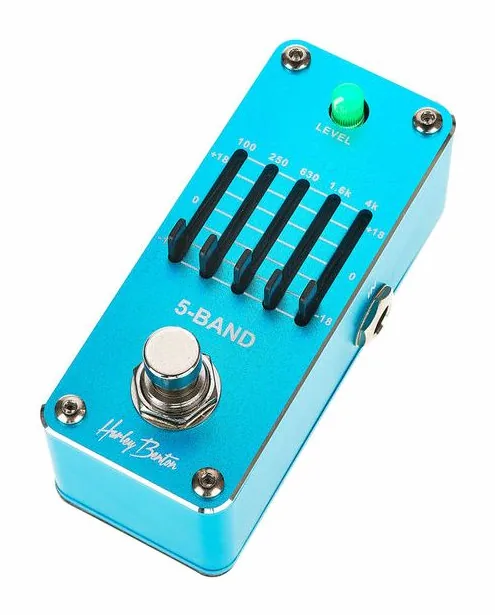 Harley Benton MiniStomp 5-Band fotografato frontalmente