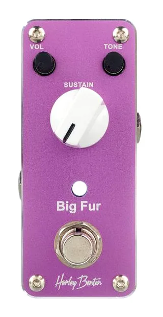 Harley Benton MiniStomp Big Fur, ingressi e uscite laterali