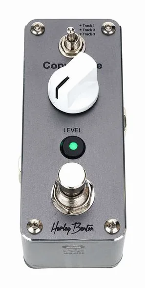 Harley Benton MiniStomp Copy Paste, manopole viste dall'alto