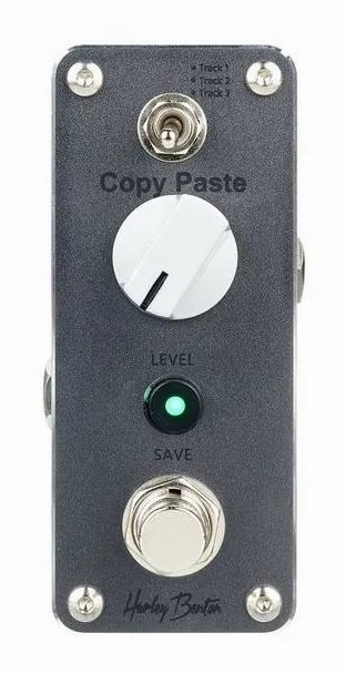 Harley Benton MiniStomp Copy Paste, manopole viste dall'alto