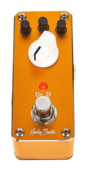 Harley Benton MiniStomp Dr. D, connettori sul retro dell'unita