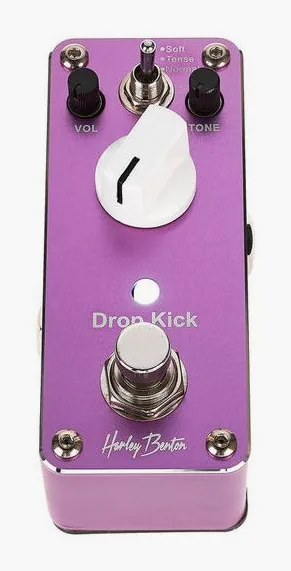 Harley Benton MiniStomp Drop Kick, grafica del pannello superiore
