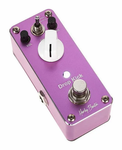 Harley Benton MiniStomp Drop Kick, led e interruttore a pedale