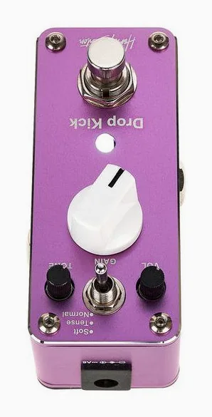 Harley Benton MiniStomp Drop Kick, led e interruttore a pedale