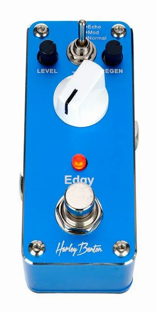 Harley Benton MiniStomp Edgy, grafica del pannello superiore
